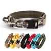 Collari per cani mimetizzaggio camuffato militare in nylon verde medio formazione tattica k9 accessori da passeggio all'aperto collare