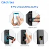 Control 92/85mm Waterproof Fingerprint TTLock Bluetooth APP RFID Card Code Keyless Electronic Smart Door Lock Aluminum/Glass Sliding