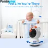 Monitore Babyphone Wireless Video 5inch 720p HD -Bildschirm 1080p PTZ Kamera 2way Talk Nachtsicht Erkennung Erinnerung Reminder Baby55