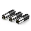 오디오 변환기 XLR 4 핀에서 2.5mm 3.5mm 4.4mm DAC 오디오 어댑터 Jack XLR 마이크 남성 여성 커넥터 SERS 앰프 240419