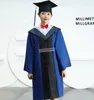 Clothing Sets Master's Degree Gown Bachelor Costume And Cap University Graduates Academic College Graduation & Apparel