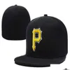 Ball Caps 2022 Newest Pirates P Letter Baseball Gorras Bones For Men Women Fashion Sports Hip Pop Top Quality Fitted Hats H9 Drop Deli Dhe63