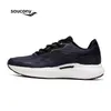 Дизайнер Saucony Triumph 19 Mens Running Shoe's Black White Green Легкий удар амортизатора дышащий мужчина спортивные кроссовки спортивные кроссовки