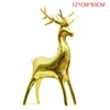 Party Decoration Christmas Balon Walking Elk Foil Ballons Standding Cartoon Deer 4d Animal Year Year Decor Globos