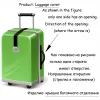 Akcesoria bagażowe pokrowce Protttive Protttive Travel Suicte Cover Trolley Cover Elastic dla 1832 -calowej obudowy bagażu Akcesoria podróżne