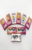 FDSHINE TOMT LASHWOOD EYCLASH BOX MED TRAY 2020 NYA SOFT PAPPER PACKAGING FÖR 25MM MINK EYE LASHES4126819