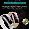 Braccialetti coloranti bracciale intelligente LCD con taglio a cuffia della frequenza cardiaca della pressione ariattica Monitoraggio del sonno Bluetoothcomptible