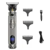 Clippers Kemei Full Metal Hair Body Beard Trimmer For Men Professional Electric Hair Clipper Zero Blade Haircut Machine Rechargeble