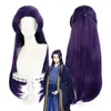 Anime Costumes Anime Apothecary Diaries Jinshi Cosplay Come Jinshi Wig Blue Robe Cosplay Come Uniforms Hallown Party Y240422