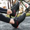 Calçados sapatos de ciclismo masculino de ciclismo Sapatos esportivos esportivos profissionais Sapatos de ciclismo respirável de fivela única Sapatos femininos de ciclismo