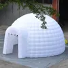 Oxford 16ft Şişirilebilir Igloo Dome Çadır Air Blower ve LED Işıklar House Yurt Outdoor Etkinlik Partisi Düğün Sergisi