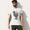 Polos de poulet polonais pour hommes T-shirt T-shirt poids lourd coton