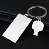 Keychains Coming Basketball Field Pendant Key Chain For Men Women Simple Ring Love Sports Gift Bag Car Metal Jewelry