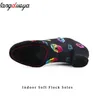 Dance Shoes High Heel Sneakers For Women Ballroom Latin Kids Adult Size Close Toe 5cm Training 3/5cm