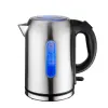 Kettles Stainless Steel Household Electric Kettle Silver Gray Office Teapot Hotel European And American Plug