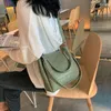 Axelväskor säck vintage kvinnors väska en huvudsaklig kvinnlig lyxsten mönster pu läder messenger crossbody damer hand