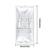 Sacs 1pc 90/110 cm Sac de rangement de veste en veste coton et laine Visce-vide Compression Sac Armoire de rangement ménage