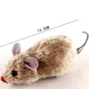 1pc مضحك LifeLike Plush Mouse Runch Rat Toy للقطط الكلاب الحيوانات الأليفة الاطفال الأطفال عشوائي 240410