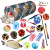 Toys Várias combinações Toys de gato Simulação Bolas de mouse Toy para gatinho gatinho engraçado brincar túnel mouse suprimentos de peixe acessórios de gatos