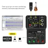 Accessories New TEYUN Q12 Sound Card Audio Mixer Sound Board Console Desk System Interface 4 Channel 48V Power Stereo Computer Sound Card