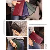 Money Clips Slim Genuine Leather Women Wallet Female Long Clutch Coin Purses Luxury Design Wallets and Purses Ladies Card Holder Vallet 2023 Y240422