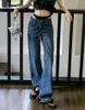 Bikini de jean pour femmes patchwini patchwini personnalité sexy pantalon d'été de conception niche de jambe droite