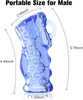 Stroker mastorbatora męskiego, podwójnie otwarte zabawki erotyczne dla mężczyzn z pochwy teksturowane, kieszonkowe cipki sex zabawki dla dorosłych