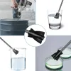 Blenders 5Pcs Resin Mixer Paddles with 2 Extension Rods, Epoxy Mixer Attachment for Powerful Mixing, Reusable Paint Mixer