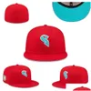 قبعات الكرة المجهزة أحجام قبعات تناسب قبعة البيسبول كرة القدم Snapbacks مصمم شقة نشطة النشطات القطن القطن قابلة للتعديل