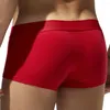 Underpants 1pc sexy Männer Bulge Beutel Boxer Shorts atmungsaktives Höschen Unterwäsche Low Taille Dessous Elastic Man's Boxers Shorts