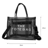 Totes PVC Transparent Fashion Bag de sac d'épaule