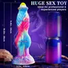 Dildo Vibrator Monster Dildo Ultimate Fantasy Pleasure - z przyjemności z zdalnym dildo potworów zaspokaja twoje pragnienie