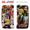 Brieftaschen Anime Seven Deadly Sins Logo Wallet Boys Mädchen Kreditkarte Geldbörse Dame Change Geldbörse Neue Reißverschluss Long Wallet Wallet