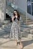 Party Dresses Elegance And Intellectual French Doll Brought The Is Korean Versionedition Of Tall Waist Summer Printing Senior Skirt