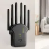 Router 1200mbps Wifi Repeater wireless Wifi Repeater Extender Extender Elevato 6 Antenna Dualband 2,4G 5G Amplificatore di rete WPS router