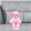 Dolls 20cm/7.87inch Flexible Silicone Reborn Doll Toy Baby Simulation Play House Game Toy Soft Clothes Doll Kids Toddler Supplies