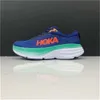 Clifton 8 кроссовок для кроссовок Bondi Bondi Womens Bondi 8 Clifton 9 Тройная белая летняя песня Blue Coral Peach Real Teal Lunar Rock Trainer