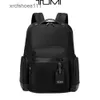 Bagcapaciteitspakket Travel Tummii 66751D Designer Waterdichte Tummii Mens Nylon Back Business Grote rugzak unisex computer J2K7