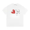 Womens Camiseta Loews T Shirt Diseñadora Tamisa Moda de lujo para mujeres Nuevas letras de verano Amor Impresión de algodón de algodón puro versátil Versátil corta corta slved fy04i