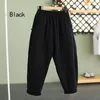 Calça feminina Mulheres Aquecimento do inverno Down Algodão acolchoado calça acolchoada Ciça elástica Casual Lady Chic Keep