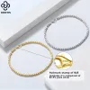 STARDS RINNNTIN 18K GOUD GOLD 925 Sterling Silver 2,5 mm Biologische kubus Kralen kettingarmband voor vrouwen Men Mode Fijne sieraden SB124