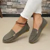 Scarpe casual TOE Slip-On Flat da donna in vendita 2024 MOFER SOLID FASHI