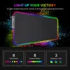 Pads Mairuige DIY RGB 4Port USB HUB LED كبير الحجم موسيباد مخصص مخصص