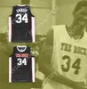 CUSTOM Name Number Mens Youth/Kids JOEL EMBIID 34 THE ROCK HIGH SCHOOL BLACK ALTERNATE BASKETBALL JERSEY TOP Stitched S-6XL