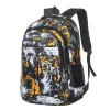 Рюкзаки рюкзак для мальчиков мода крутой камуфляж младший рюкзак для средней школы на открытом воздухе.