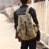 Backpack Weysfor Men's Canvas School Rucksack Men Drawstring Backpacks Women Travel Bagpack Teenagers Shoulder Laptop Back Pack