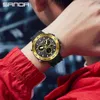 Sanda 3112 Trend di moda Multi funzionale Multi impermeabile per la luce dell'outdoor Sports orologio elettronico versatile