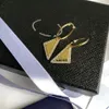2022 Designers Girls Brincos de Gold Diamond Diamante das Mães Carta Projeto de Carta de Mulheres brilhantes Estudos Jóias de brinco de luxo254Y