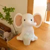 Elephant Plush Toys Pokój dziecięcy Dekoracyjne wypchane lalki dla pluszowe zabawki pluszowe pluszowe misie dzieci nadziewane zwierzęta 240422