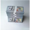 Other Festive Party Supplies Wholesales Prop Money Usa Dollars Fake For Movie Banknote Paper Novelty Toys 1 5 10 20 50 100 Dollar Curr Dht9U
